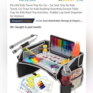 Kids busy travel tray